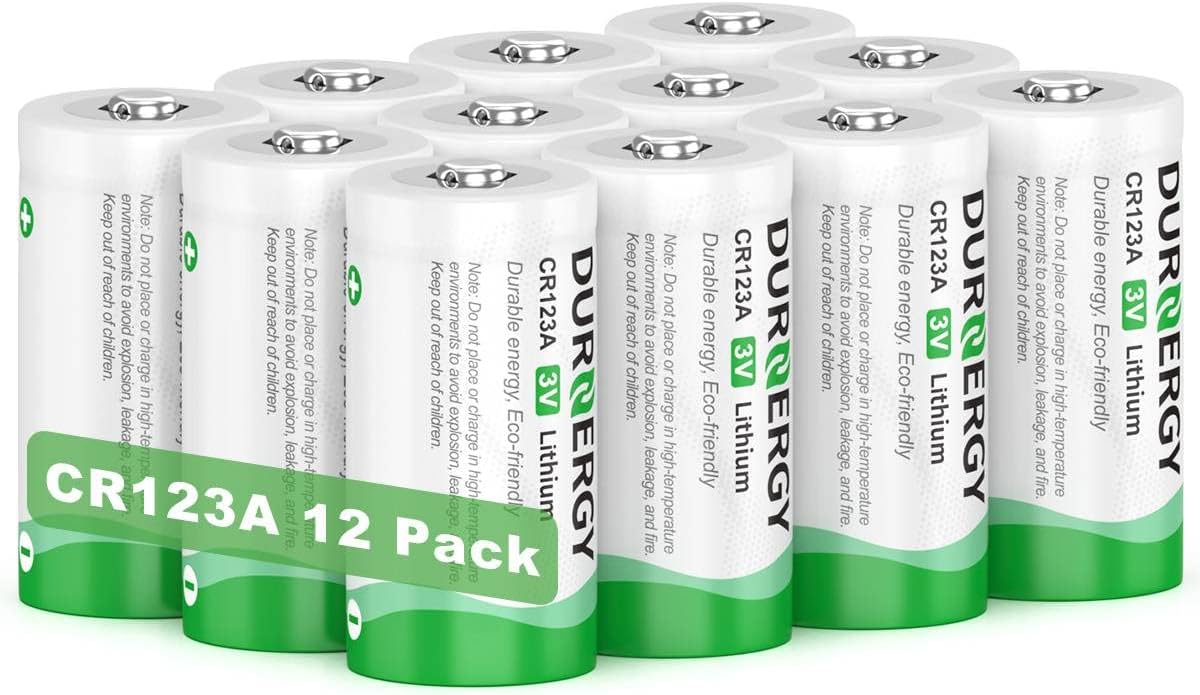 DURNERGY CR123A Lithium Battery